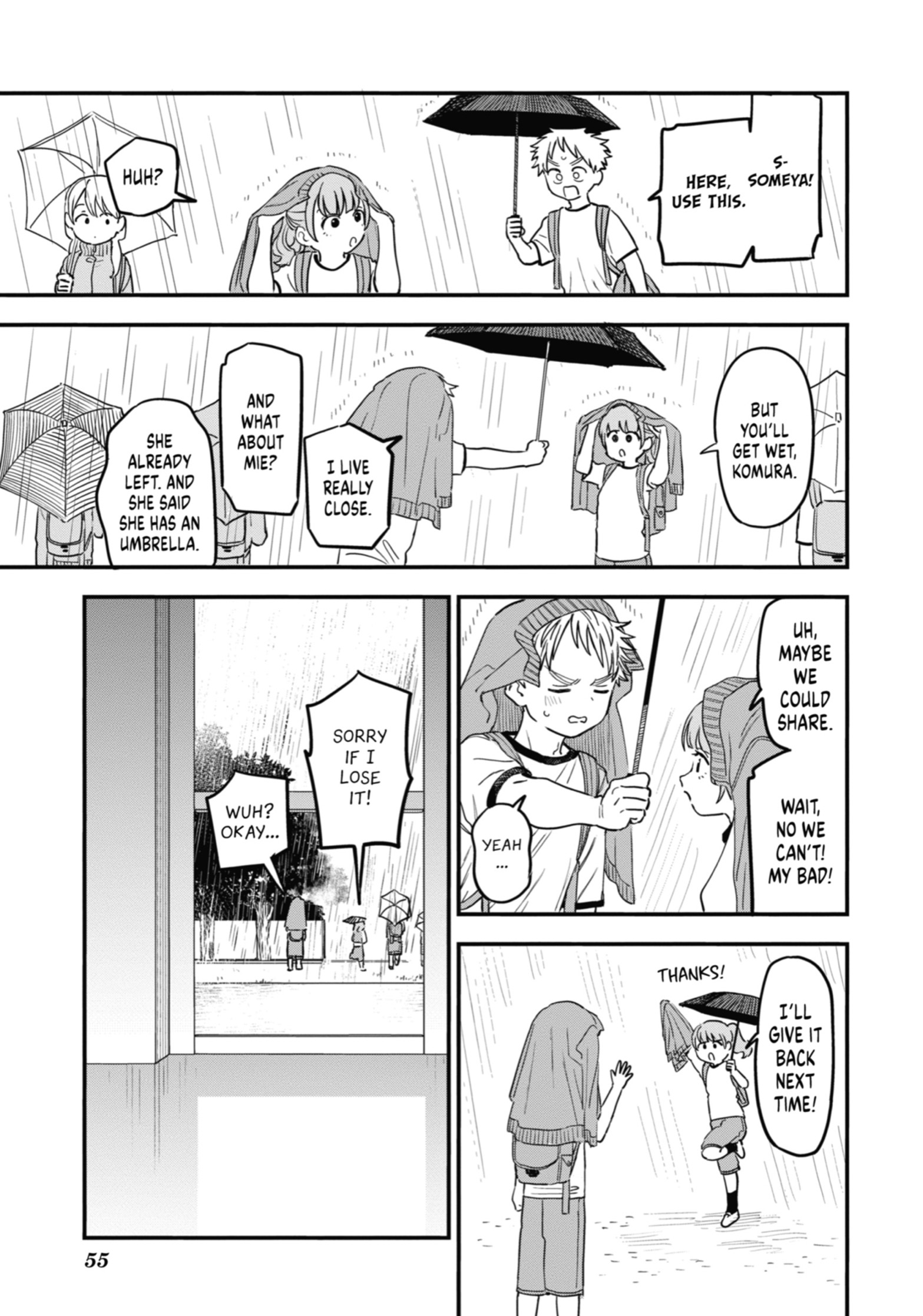 Suki na Ko ga Megane wo Wasureta, Chapter 85 image 05